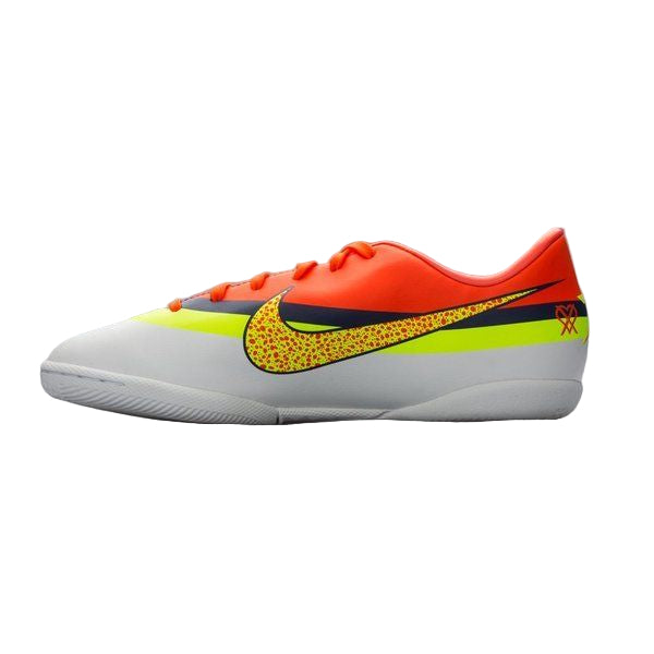 Nike Mercurial Victory IV CR7 Youth Indoor Soccer Shoes - White/Blue/Crimson