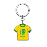 FIFA World Cup 2022 Qatar National Pride Keychain - Brazil - Best Buy Soccer