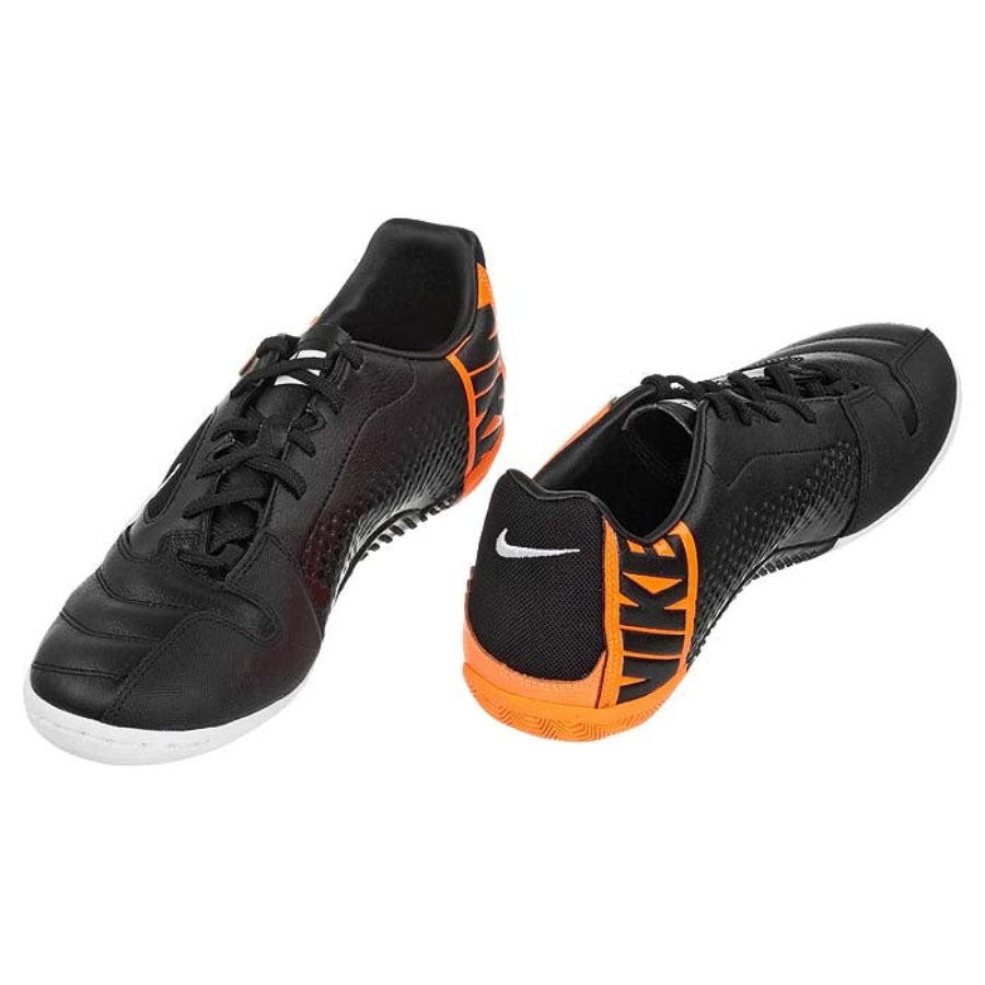 Nike 5 Elastico Pro Indoor Soccer Shoes - Black/Orange/White