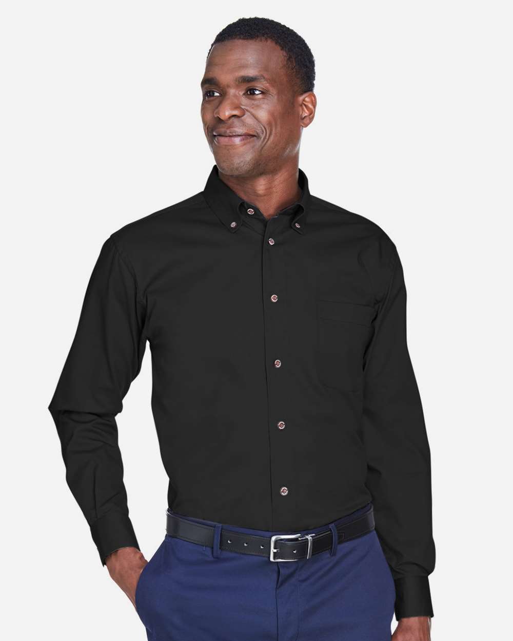 Harrinton Men Easy Blend Long Sleeve Shirt - Best Buy Soccer
