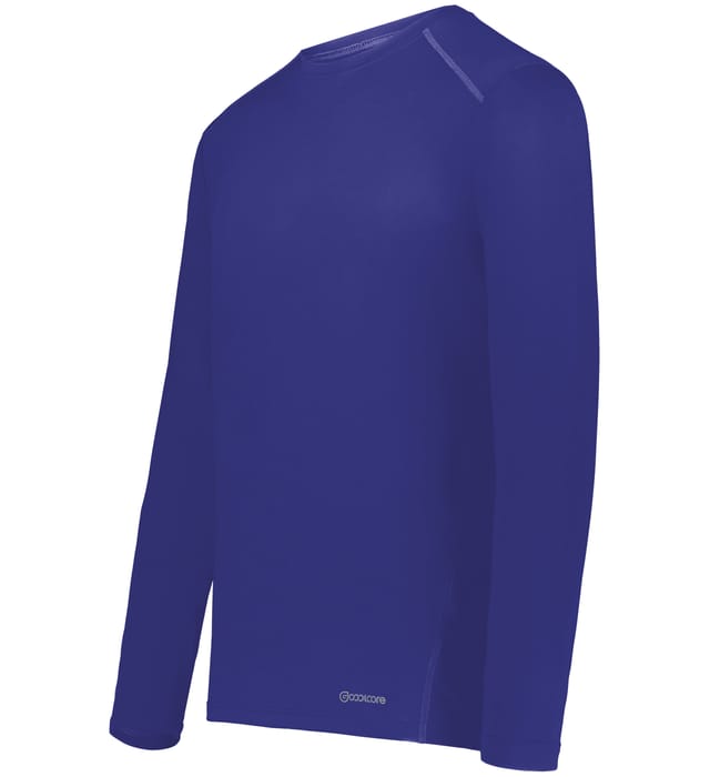 Holloway Essential Long Sleeve Tee Powered By CoolCore - Best Buy Soccer