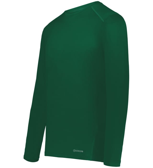 Holloway Essential Long Sleeve Tee Powered By CoolCore - Best Buy Soccer