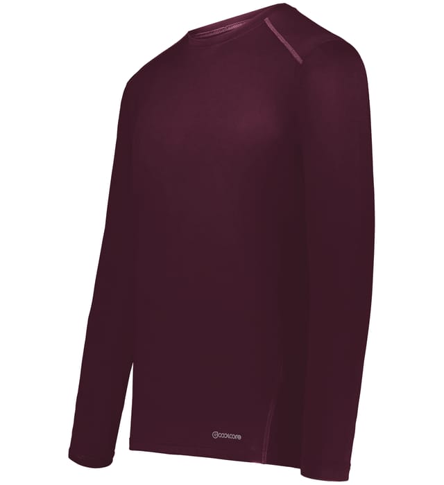 Holloway Essential Long Sleeve Tee Powered By CoolCore - Best Buy Soccer
