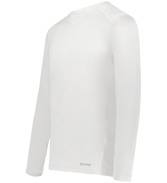Holloway Essential Long Sleeve Tee Powered By CoolCore - Best Buy Soccer