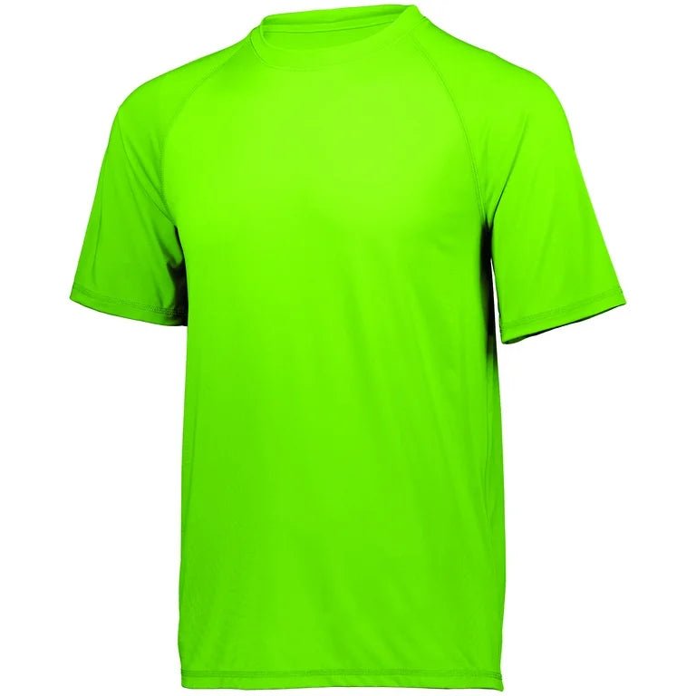Holloway Swift Wicking Tee Lime - Best Buy Soccer