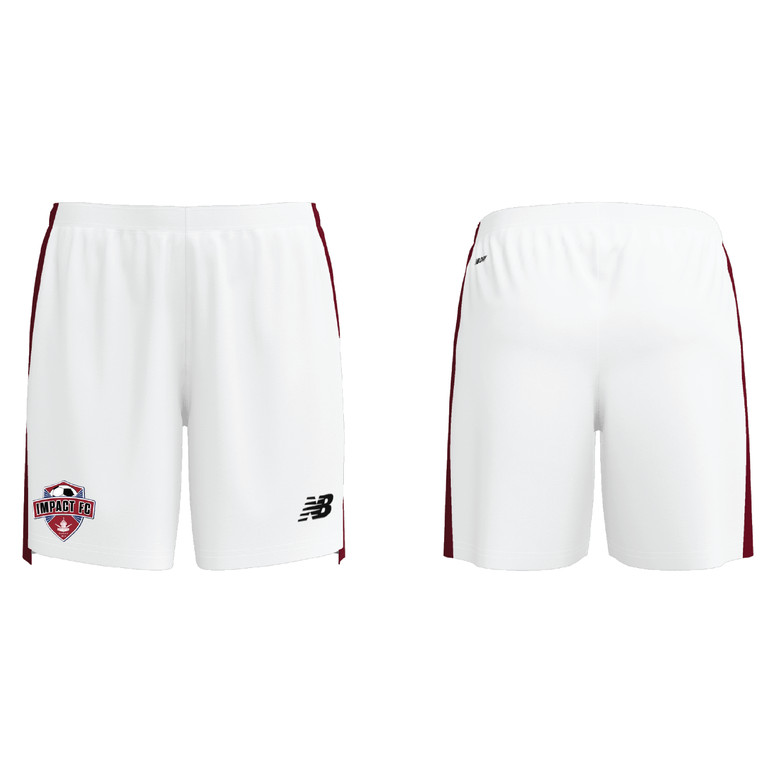 IFC NB Women's Striker Short White/Red - Best Buy Soccer