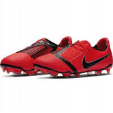 Nike Phantom Venom Elite FG Youth Soccer Cleats - Bright Crimson/Black/Crimson