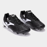 Joma Aguila Cup 2401 FG Firm Ground Soccer Cleats - Black/White - Best Buy Soccer