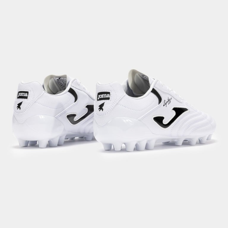 Joma Aguila Cup 2402 AG Men's Soccer Cleats - White/Black - Best Buy Soccer
