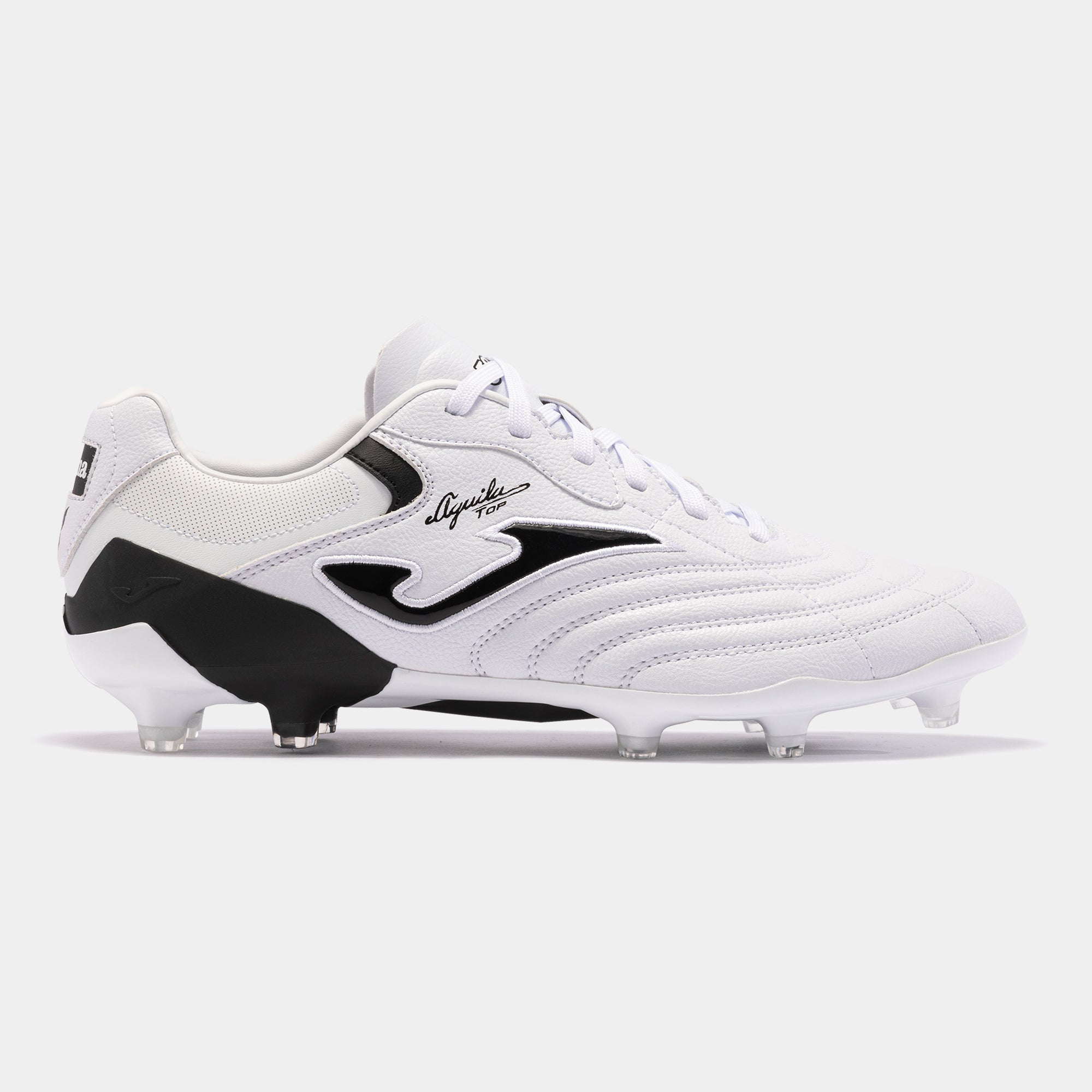 Joma Aguila Cup 2402 FG Firm Ground Soccer Cleats - White/Black - Best Buy Soccer