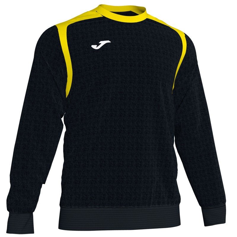 Joma Championship V Sweatshirt Black/Yellow - Best Buy Soccer