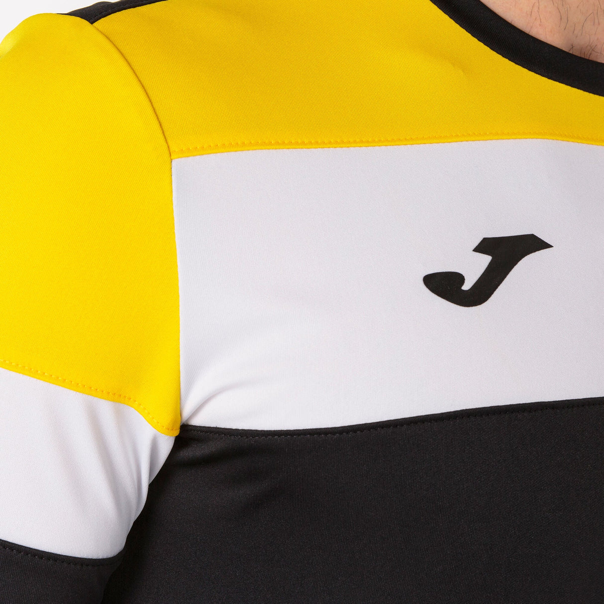 Joma Crew IV Jersey Black/Yellow - Best Buy Soccer