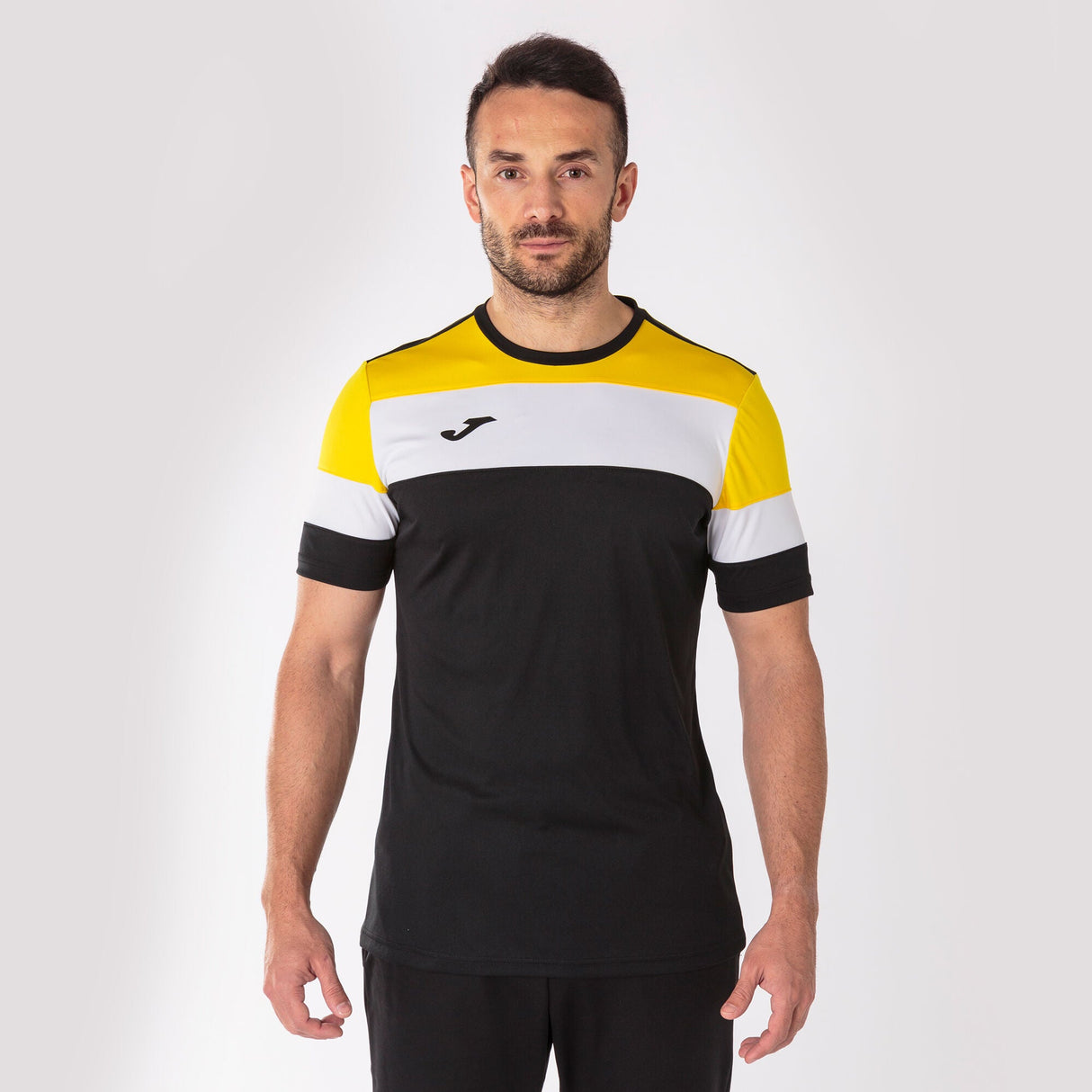 Joma Crew IV Jersey Black/Yellow - Best Buy Soccer