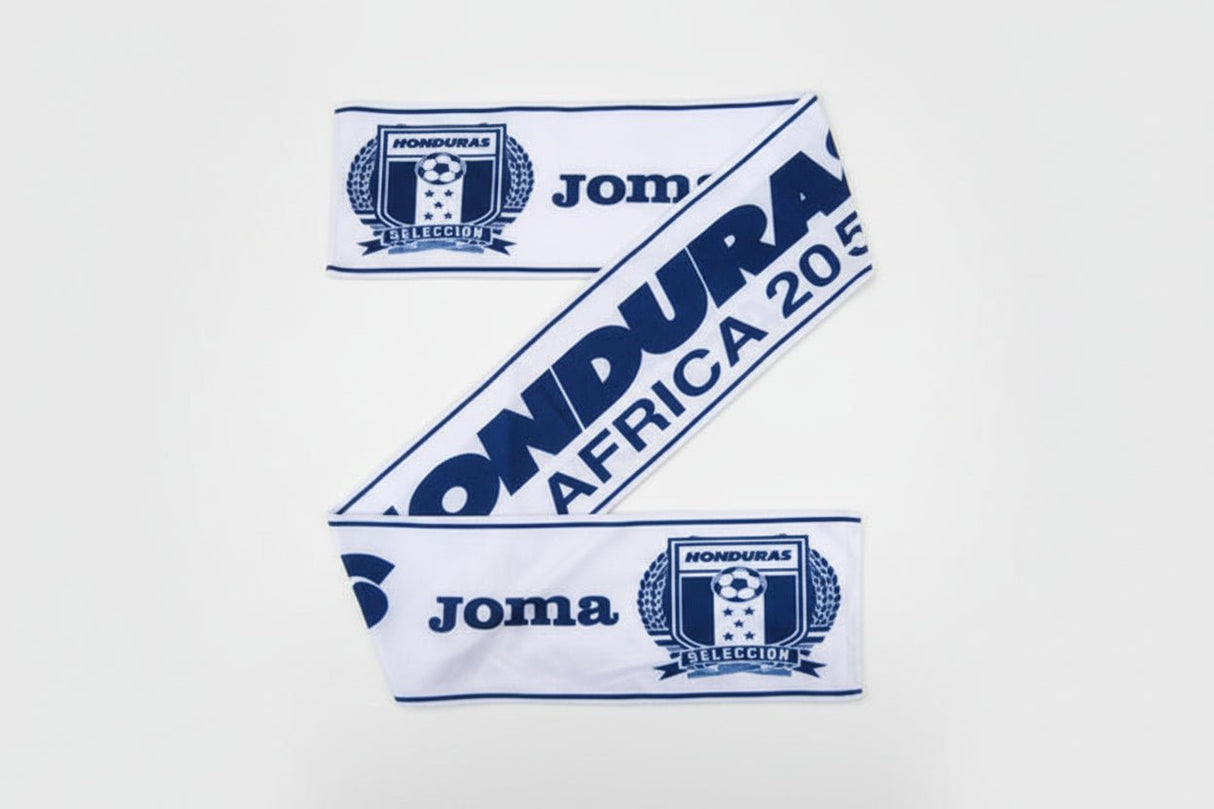 Joma Honduras Sud Africa 2010 Scarf - White/Royal - Best Buy Soccer