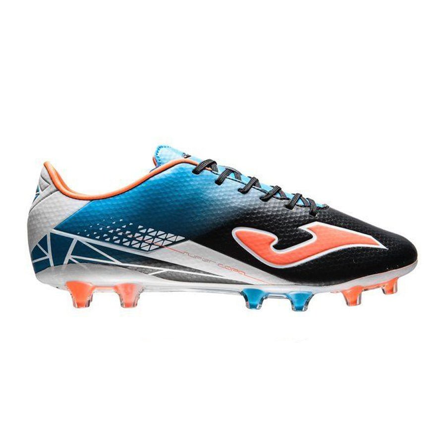 Joma SuperCopa Speed 501 FG Firm Ground Soccer Cleats - Black/Orange/Blue - Best Buy Soccer