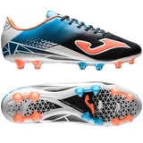 Joma SuperCopa Speed 501 FG Firm Ground Soccer Cleats - Black/Orange/Blue - Best Buy Soccer
