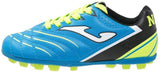 Joma Toledo N - 10 - JR 504 FG Firm Ground Youth Soccer Cleats - Blue/Yellow - Best Buy Soccer