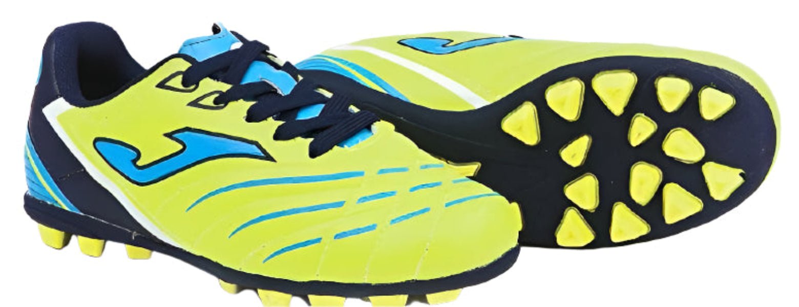 Joma Toledo N - 10 - JR 505 FG Firm Ground Youth Soccer Cleats - Green/Aqua - Best Buy Soccer