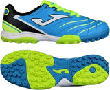 Joma Toledo N - 10 JR TF Turf Youth Soccer Cleats - Blue/Lime - Best Buy Soccer
