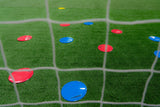 Kwik Goal Flat Round Markers Blue - Best Buy Soccer