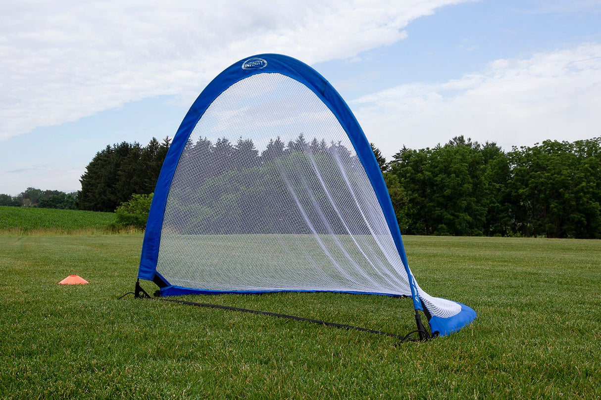 Kwik Goal Infinity Weighted Pop - Up Goal (EACH) - Blue - Best Buy Soccer