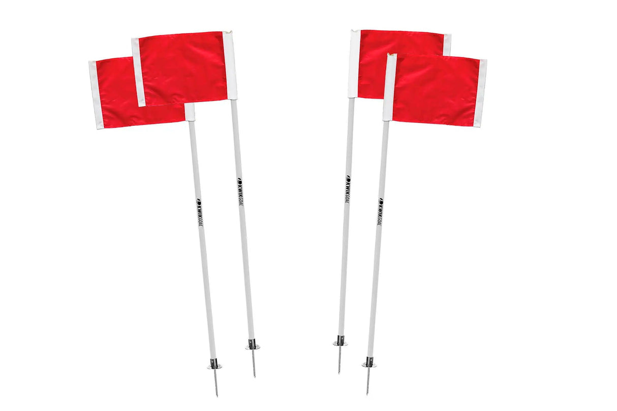 Kwik Goal Official Corner Flags Set of 4 - Best Buy Soccer