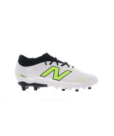 New Balance Tekela Team Low Laced Kids Firm Ground Soccer Cleats V5 -White