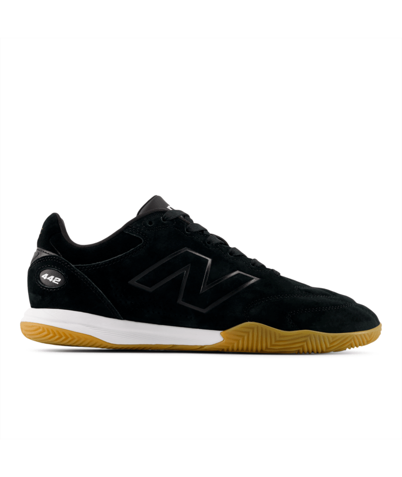 Zapatillas de fútbol New Balance 442 Elite IN LS V3 para hombre - Negro