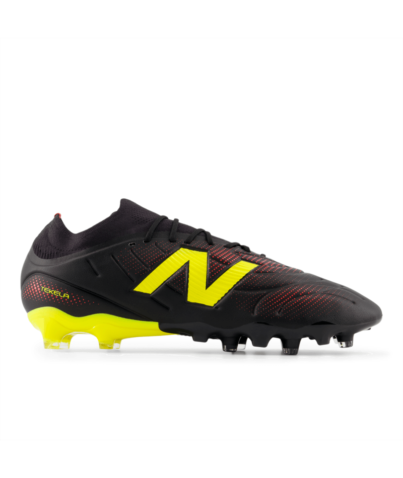 New Balance Tekela Team Low Laced V5 FG Firm Ground Men's Soccer Cleats - Black