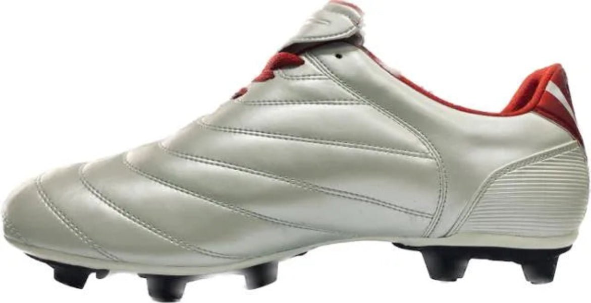 Lotto Kaos II Jr Firm Ground Soccer Cleats White/Red - Best Buy Soccer