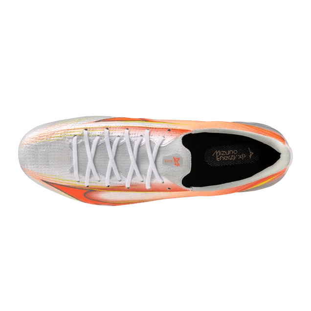 Mizuno Alpha III Elite FG Men's Soccer Cleats - White/Orange - Best Buy Soccer