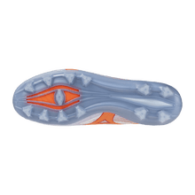 Mizuno Alpha III Japan FG Men's Soccer Cleats - Blue Finch/Orange - Best Buy Soccer