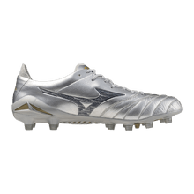 Mizuno Morelia Neo IV Elite FG Firm Ground Silver/Gold - Best Buy Soccer