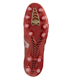 Mizuno Morelia Neo IV (MIJ) FG Firm Ground Soccer Cleats - Red/White - Best Buy Soccer