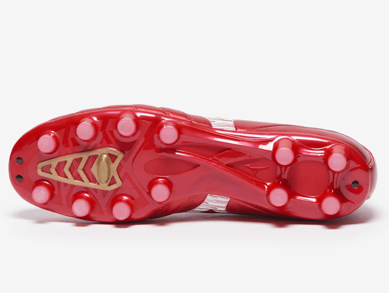 Mizuno Morelia Neo IV Pro FG Firm Ground Soccer Cleats - Red/White - Best Buy Soccer
