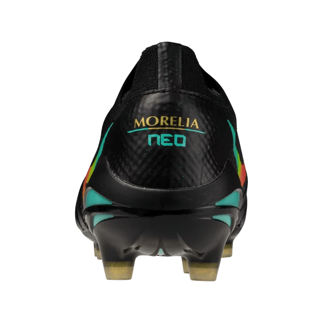 Mizuno Morelia Neo V Beta Elite FG Men's Soccer Cleats - Black/Orange - Best Buy Soccer
