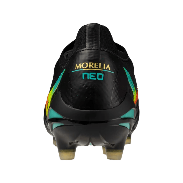 Mizuno Morelia Neo V Beta Japan FG Men's Soccer Cleats - Black/Orange - Best Buy Soccer
