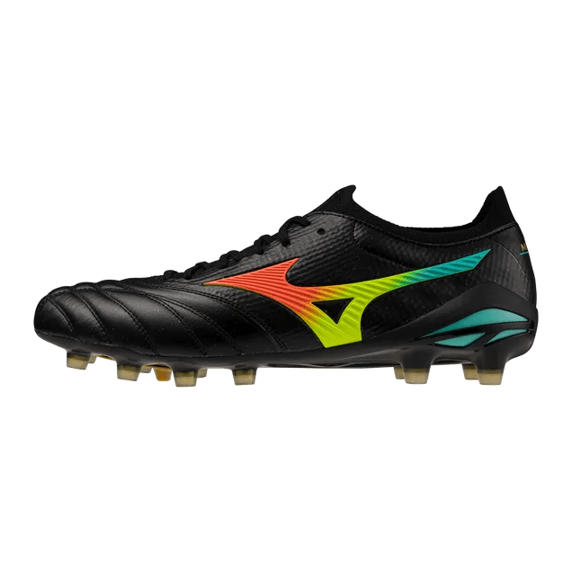 Mizuno Morelia Neo V Beta Japan FG Men's Soccer Cleats - Black/Orange - Best Buy Soccer