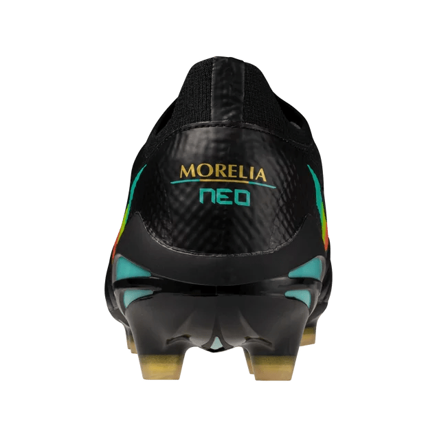 Mizuno Morelia Neo V Beta Pro FG Men's Soccer Cleats - Black/Orange - Best Buy Soccer