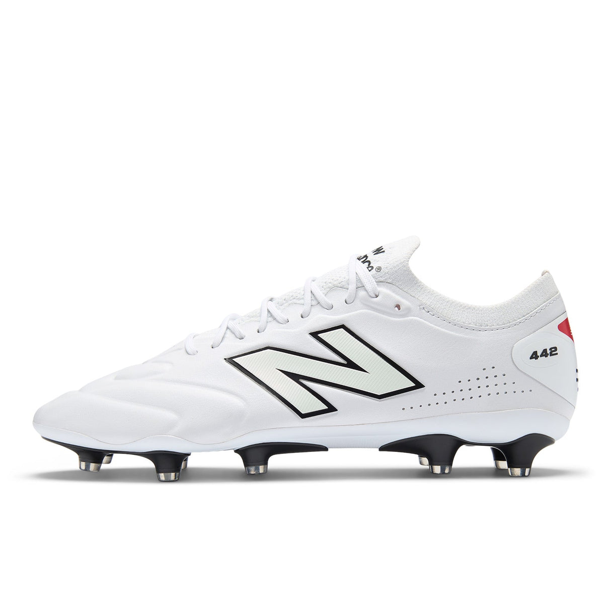 New Balance 442 Elite Knit V3 FG Men's Soccer Cleats - White - Best Buy Soccer