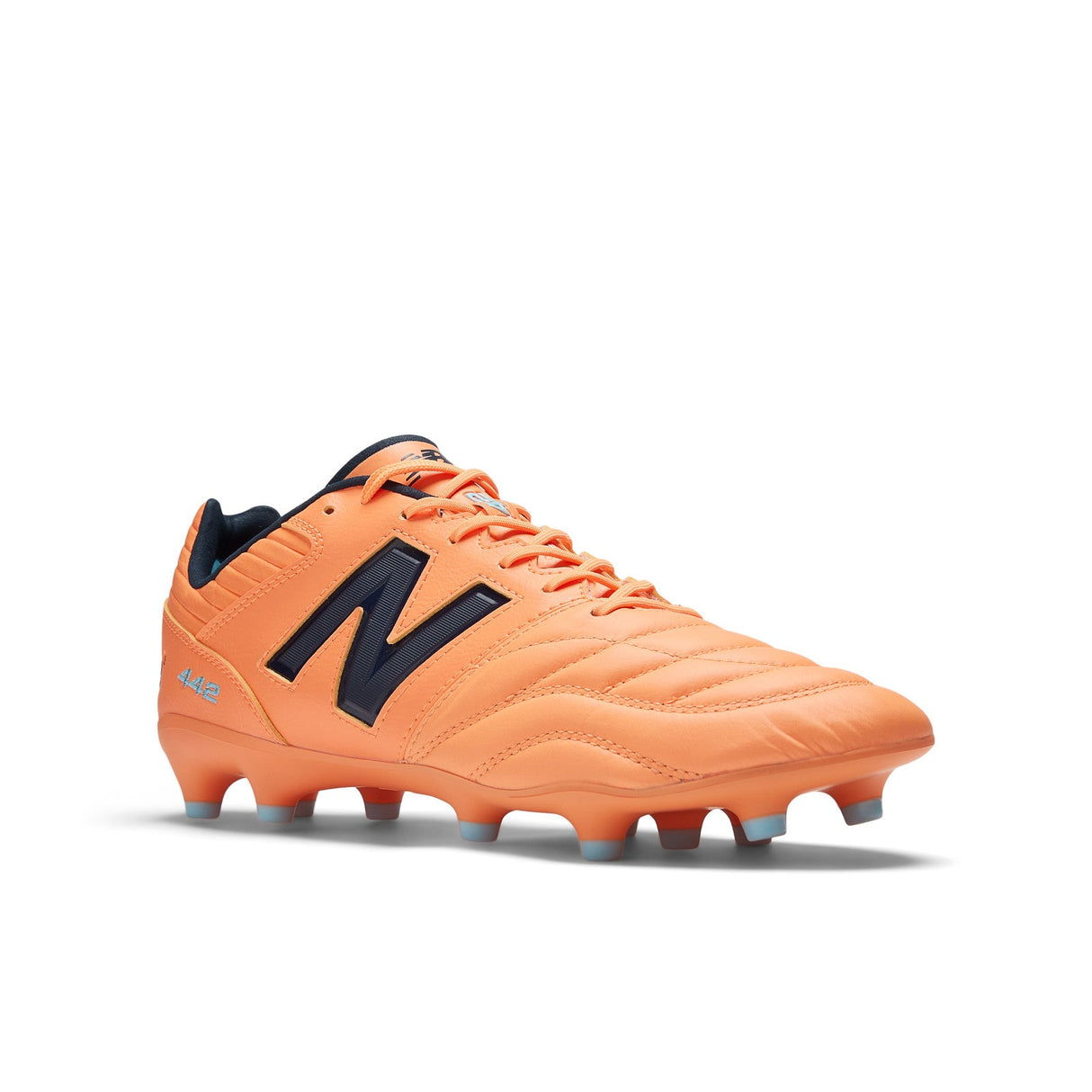 New Balance 442 Pro FG V2 Firm Ground Soccer Cleats - Hot Mango - Best Buy Soccer
