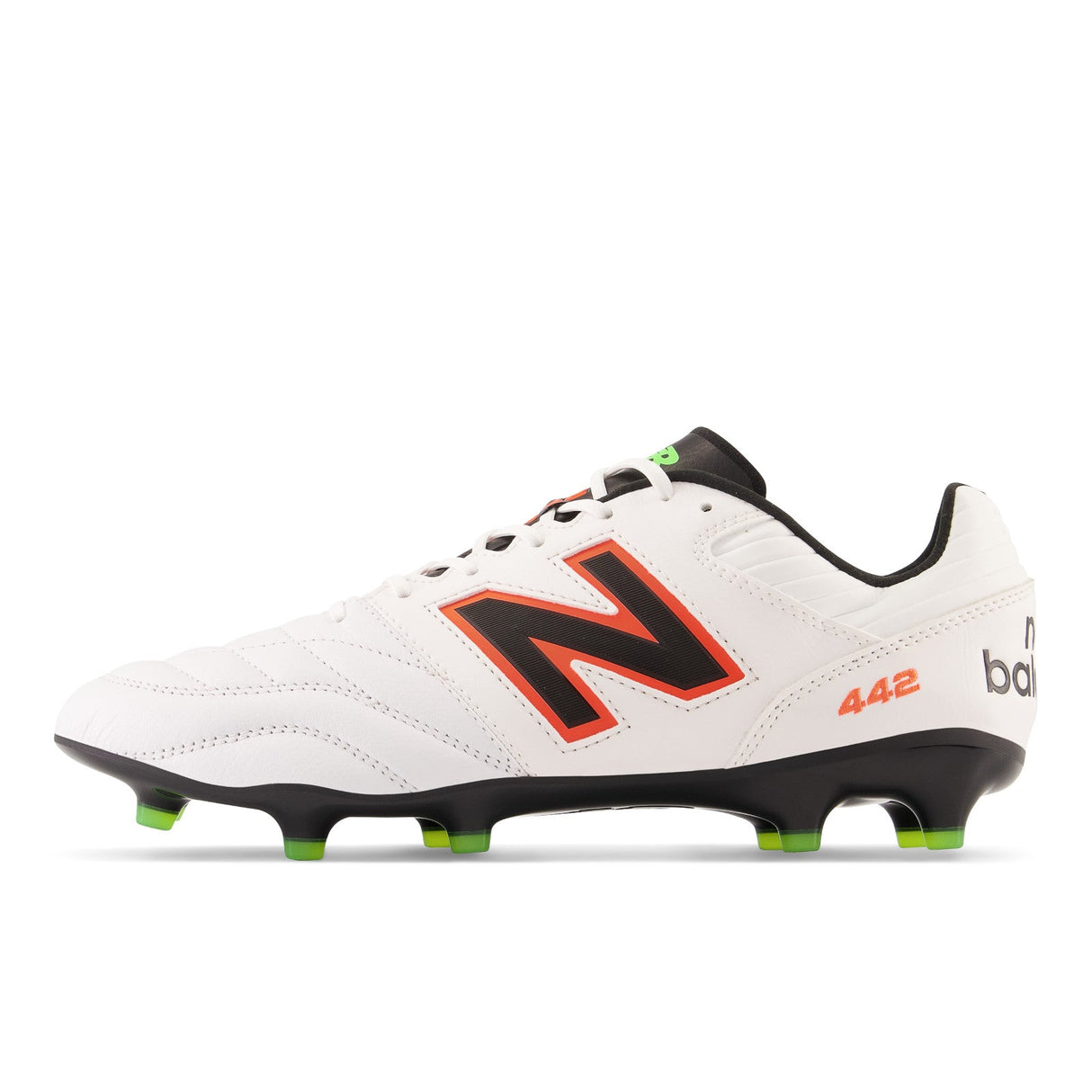 New Balance 442 Pro FG V2 Firm Ground Soccer Cleats - White - Best Buy Soccer