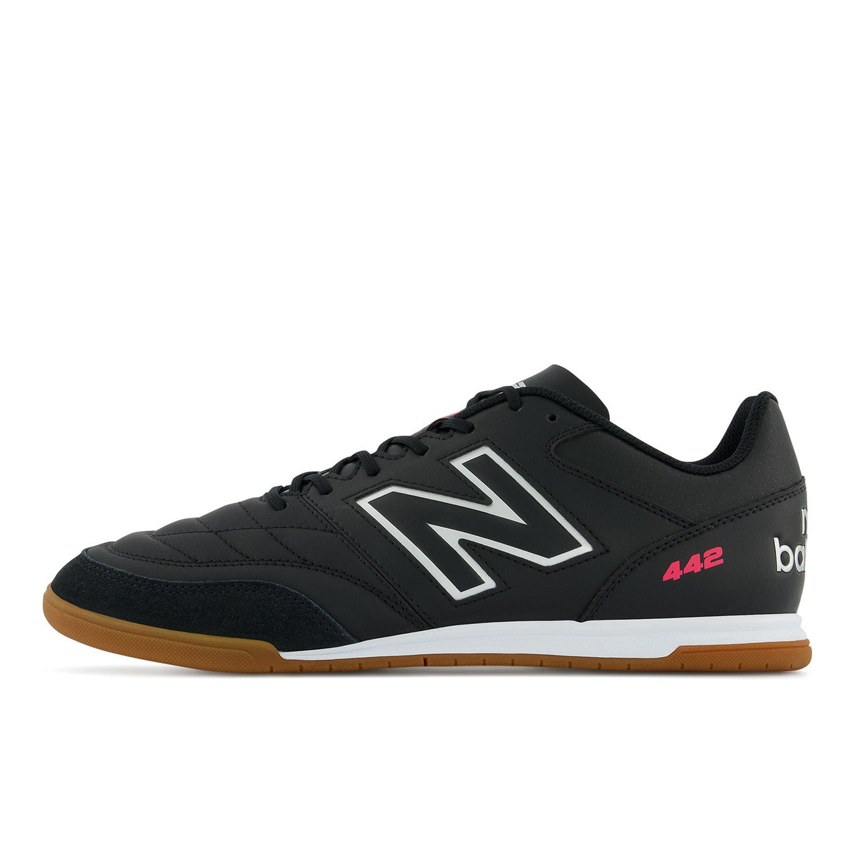 New Balance 442 V2 Team IN Indoor Soccer Shoes - Black - Best Buy Soccer