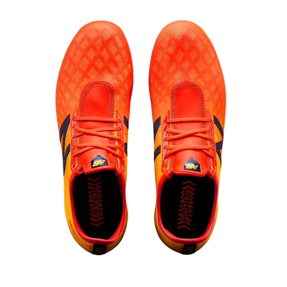New Balance Furon 4.0 Pro FG Firm Ground Soccer Cleats - Flame/Azteca Gold - Best Buy Soccer