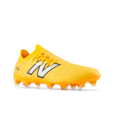 New Balance Furon Destroy FG V7 + Firm Ground Soccer Cleats - Sun Glow/Metallic Silver/Black - Best Buy Soccer