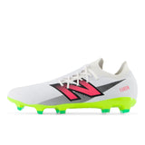 New Balance Furon Destroy FG V7 + Firm Ground Soccer Cleats - White/Black/Neon Pink - Best Buy Soccer