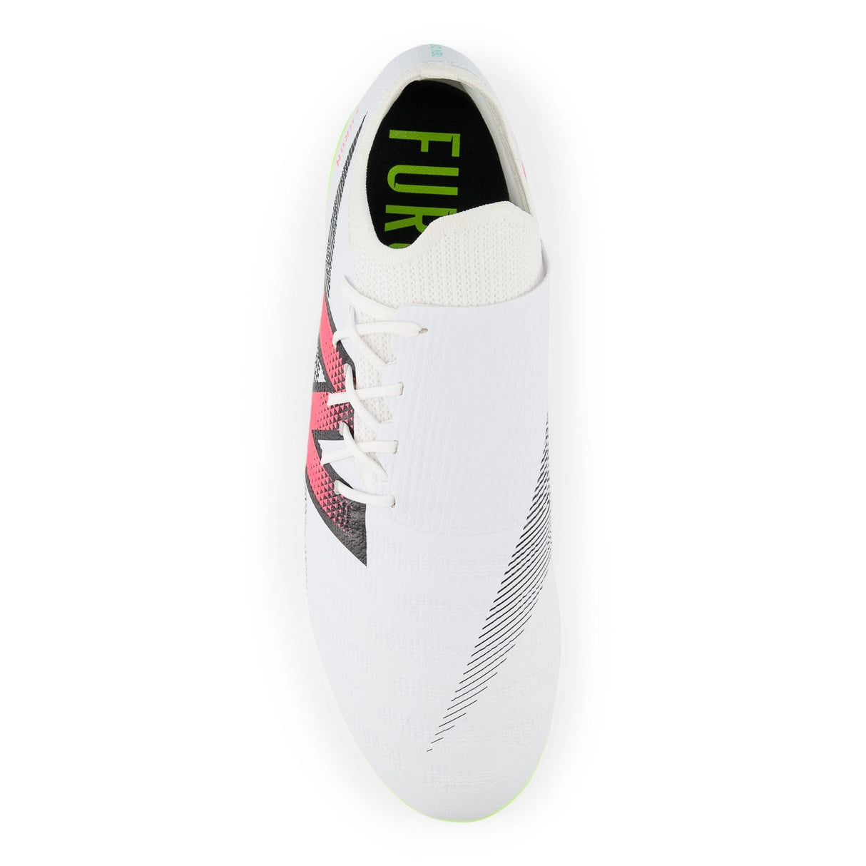 New Balance Furon Destroy FG V7 + Firm Ground Soccer Cleats - White/Black/Neon Pink - Best Buy Soccer