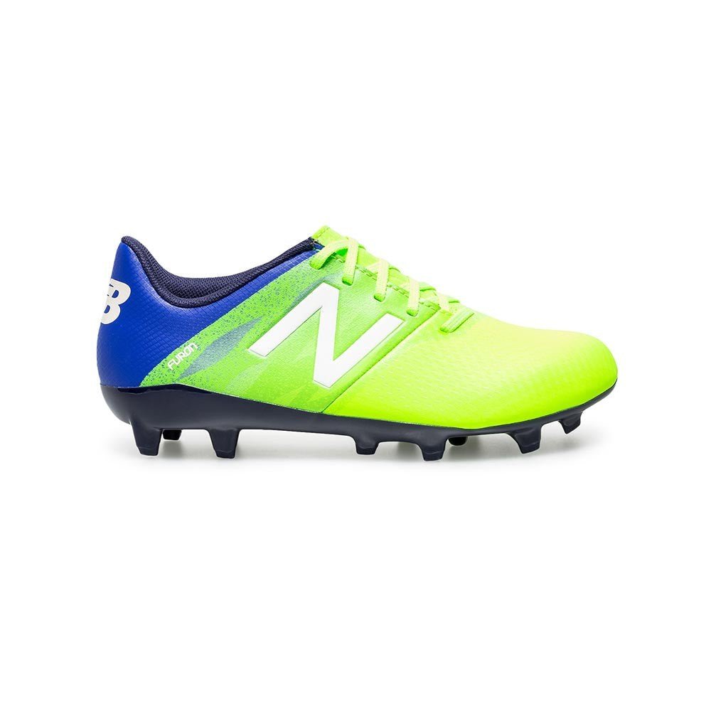 New Balance Furon Dispatch FG Firm Ground Soccer Cleats - Pacific Blue/Toxic Green - Best Buy Soccer