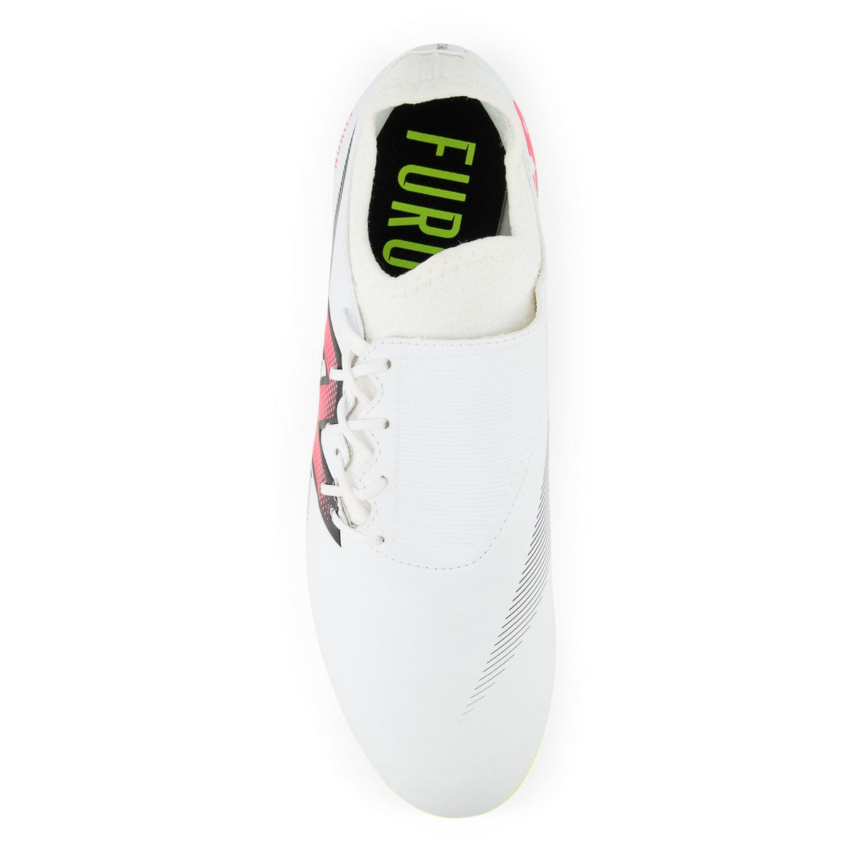 New Balance Furon Dispatch FG V7+ Firm Ground Soccer Cleats - White/Neon Pink/Black - Best Buy Soccer