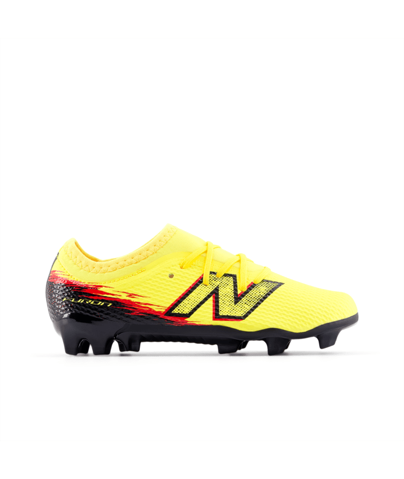 New Balance Furon Team V8 FG Firm Ground Youth Soccer Cleats - Punch Yellow - Best Buy Soccer